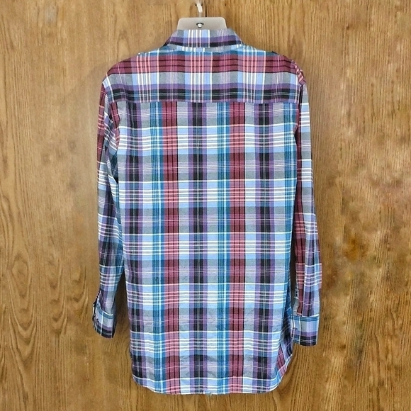 Brooklyn State Plaid Casual Button Down - Picture 3 of 6